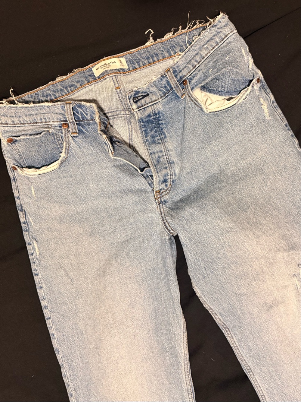 Abercrombie & Fitch The 90s Baggy Low Rise